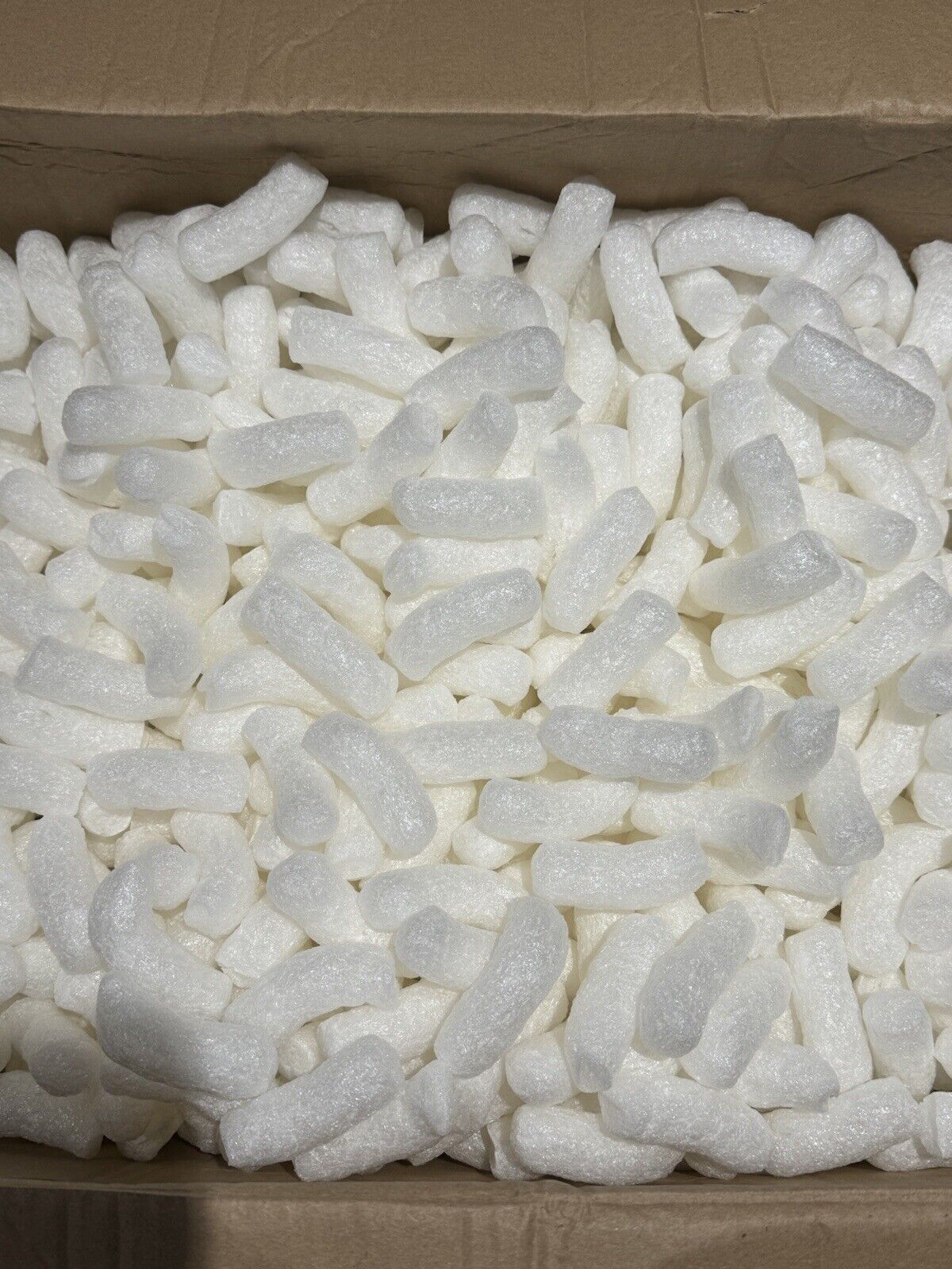 100X White PVA Dissolving Foam Nuggets With A FREE Pack Of Solid PVA Bags